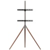 One For All põrandakinnitus Tripod WM 7471 32-65" Up To 30 kg, Dark pruun/hall
