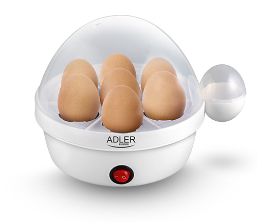 Adler munakeetja AD 4459 Egg Boiler, valge