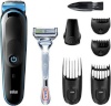 Braun juukselõikur Braun Trimmer MGK3242 Beard & hair trimmer, Wet & Dry, must/sinine, Cordless