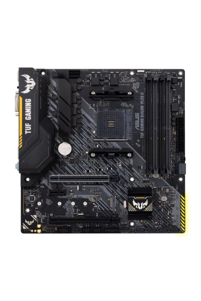 ASUS emaplaat TUF GAMING B450M-PLUS II AMD AM4 DDR4 mATX, 90MB1620-M0EAY0