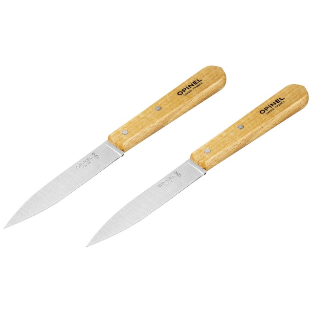 Opinel kööginugade komplekt 2tk set of 2 paring knives N. 112 natural