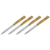 Opinel nugade komplekt 4tk Set of 4 table knives Bon Appetit South Olive Wood No 125