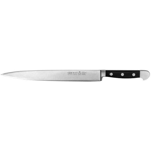 Güde kööginuga Alpha Ham Knife 26cm POM 1765/26, must