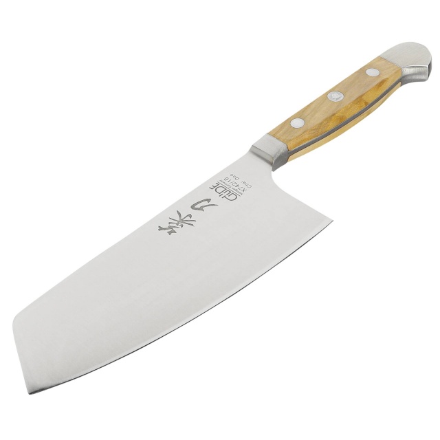 Güde kööginuga Alpha Cooking Knife Chai Dao Olive Wood 16cm
