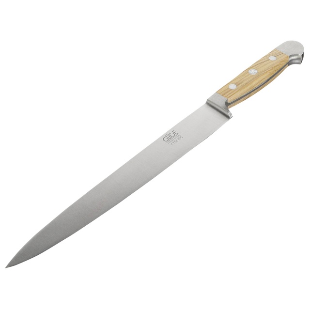 Güde kööginuga Alpha ham Knife 26cm Olive Wood