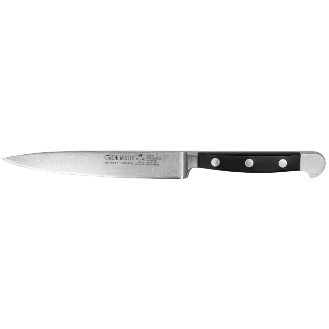 Güde kööginuga Alpha Kitchen Knife POM must 16cm 1765/16