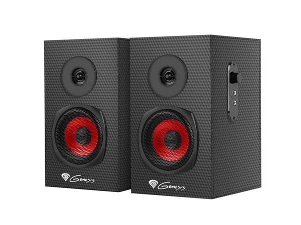 Genesis kõlar Helium 200 Gaming Speakers, 4 Ω, must