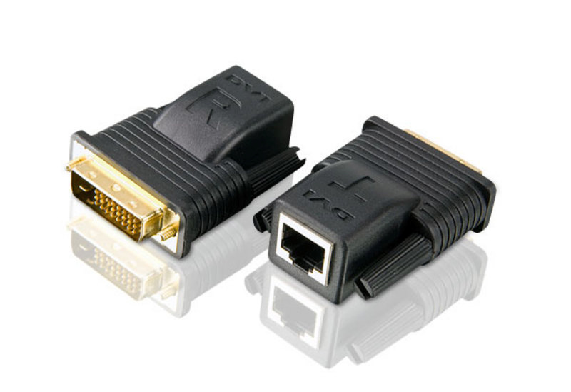 Aten switch Mini DVI Cat 5 Extender (1920 x 1200@15m)