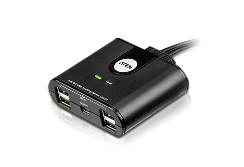 Aten switch 2-Port USB 2.0 Peripheral Sharing Device