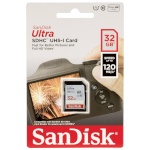 SanDisk mälukaart SDHC Ultra UHS-I 32GB 120MB/s SDSDUN4-032G-GN6IN