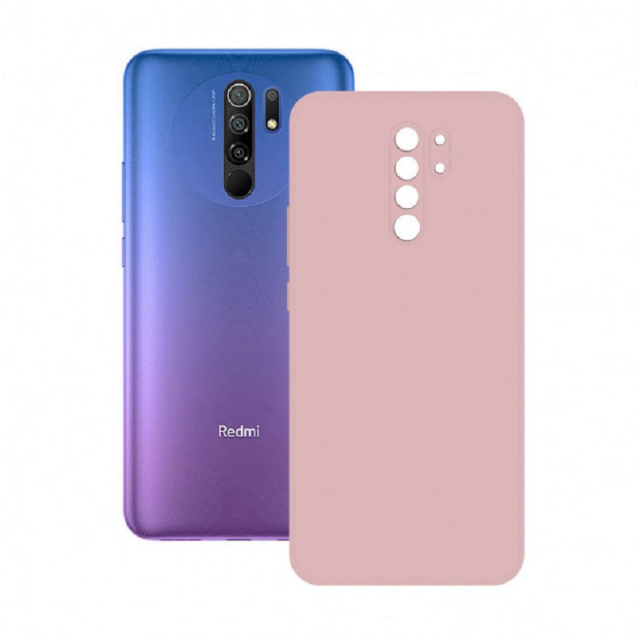 KSIX kaitsekest Redmi 9 Silk roosa