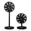 Duux ventilaator Smart Fan Whisper Flex Stand Fan, Timer, Number of speeds 26, 3-27 W, Oscillation, Diameter 34 cm, must