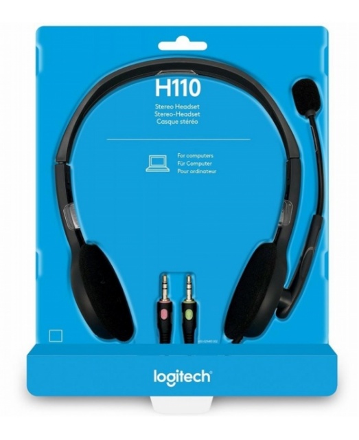 Logitech kõrvaklapid Stereo Headset H110
