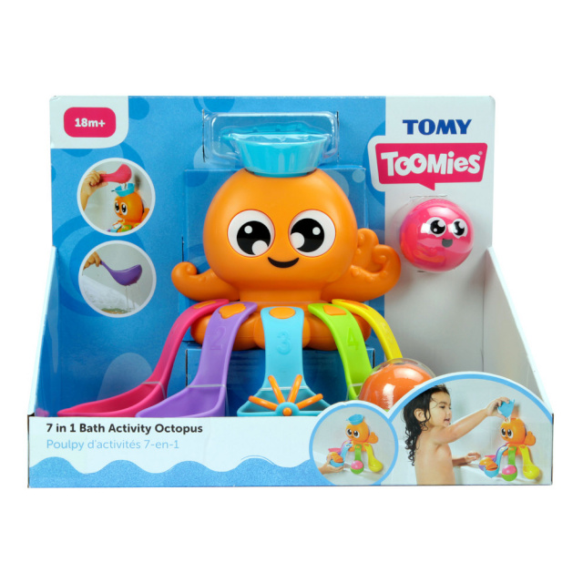 Tomy vannimänguasi 7in1 Octopus, E73104