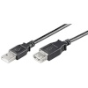 Goobay USB 2.0 Hi-Speed extension cable USB 2.0 male (type A), USB 2.0 female (type A), 3 m, must
