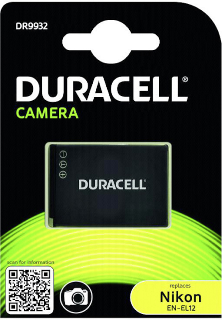 Duracell aku DR9932 (Nikon EN-EL12) 1000mAh