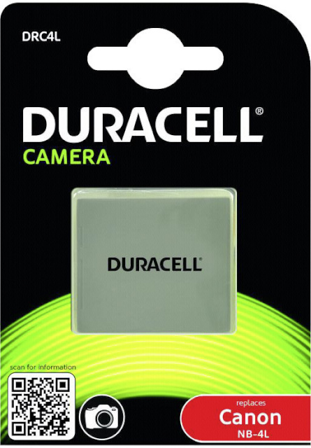 Duracell aku DRC4L (Canon NB-4L) 720mAh
