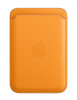 Apple magnetiga kaarditasku iPhone Leather Wallet with MagSafe - California Poppy, kollane