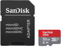 Sandisk mälukaart microSDHC 32GB Ultra 120MB/s A1 + adapter
