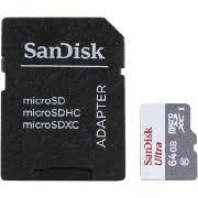 SanDisk mälukaart Ultra Lite microSDXC Ad. 64GB 100MB/s SDSQUNR-064G-GN6TA