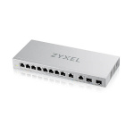 Zyxel switch XGS1010-12 Unmanaged Gigabit Ethernet (10/100/1000) hõbedane