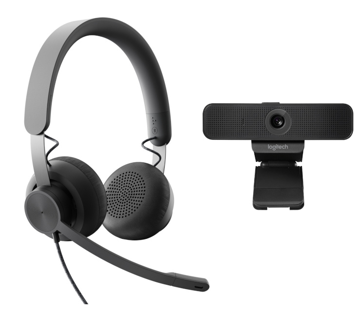 Logitech veebikaamera Wired Personal Video Collaboration Kit Cam&Headset