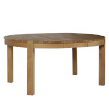 H4Y söögilaud CHICAGO NEW, D120/160x120xH75cm, tammespooniga MDF, puit