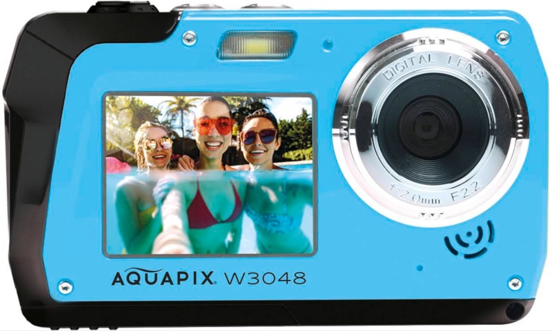 Easypix Aquapix W3048 Edge Ice Blue, sinine