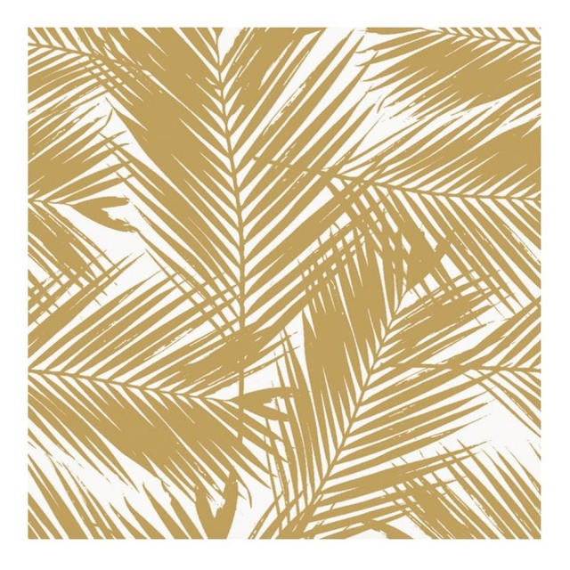 Herlitz salvrätik 33x33/20, Kuldne Sõnajalg