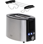 Camry röster CR3215 Toaster, must/roostevaba teras