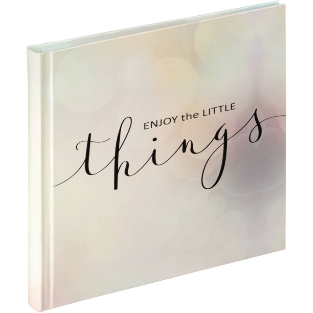 Hama fotoalbum Letterings Enjoy 18x18 30 lehte valge Bookbound 3893