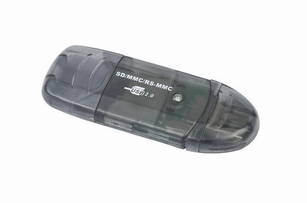 Gembird mälukaardilugeja Mini Memory Card Reader SD/MMC/RS-MMC USB2.0 