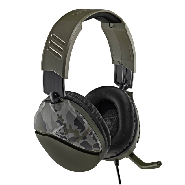 Turtle Beach kõrvaklapid Turtle Beach Recon 70 Camo roheline Over-Ear Stereo Gaming-Headset