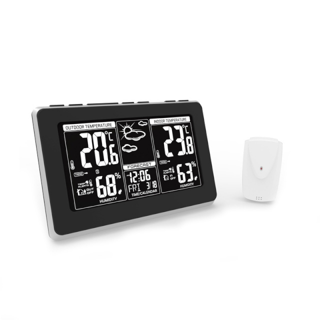 Adler ilmajaam AD 1175 Weather Station, must/valge