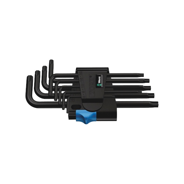 Wera 967/9 TX HF 1 Winkelschl.- satz m. Haltefunktion,BlackLaser