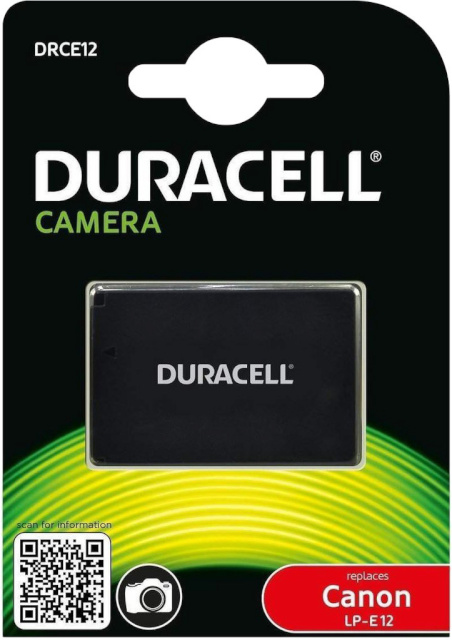 Duracell aku DRCE12 (Canon LP-E12) 750mAh