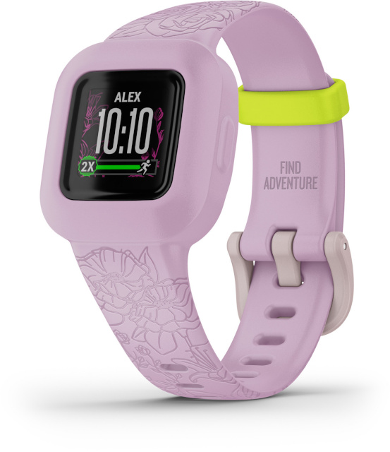 Garmin aktiivsusmonitor lastele Vivofit Jr.3, floral/pink