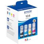 Epson tindikassett EcoTank 4-colour Multipack T104 T00P6