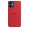 Apple kaitsekest iPhone 12 mini Silicone Case with MagSafe - (PRODUCT)RED, punane