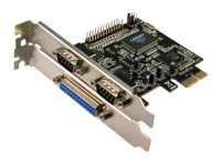 Logilink laienduspesa PCI Express Card, 2x Serial & 1x Parallel, PC0033