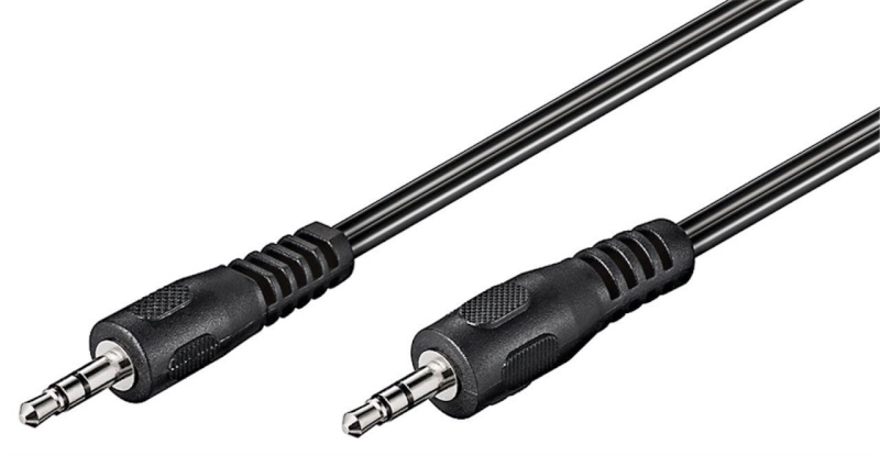 Goobay helikaabel AUX audio connector cable 50449 3.5 mm male (3-pin, stereo), 3.5 mm male (3-pin, stereo)