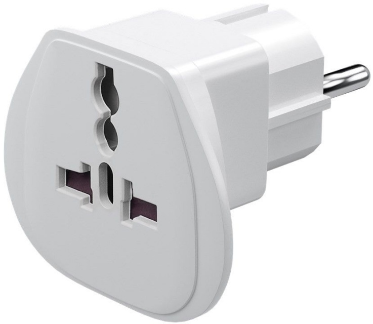 Goobay Travel adapter, (UK, US, IT, CH, -> EU), 94026.