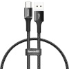 Baseus kaabel Halo Data Cable USB For Type-C 3A 0.25m Black, must