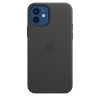 Apple kaitsekest iPhone 12 | 12 Pro Leather Case with MagSafe - Black