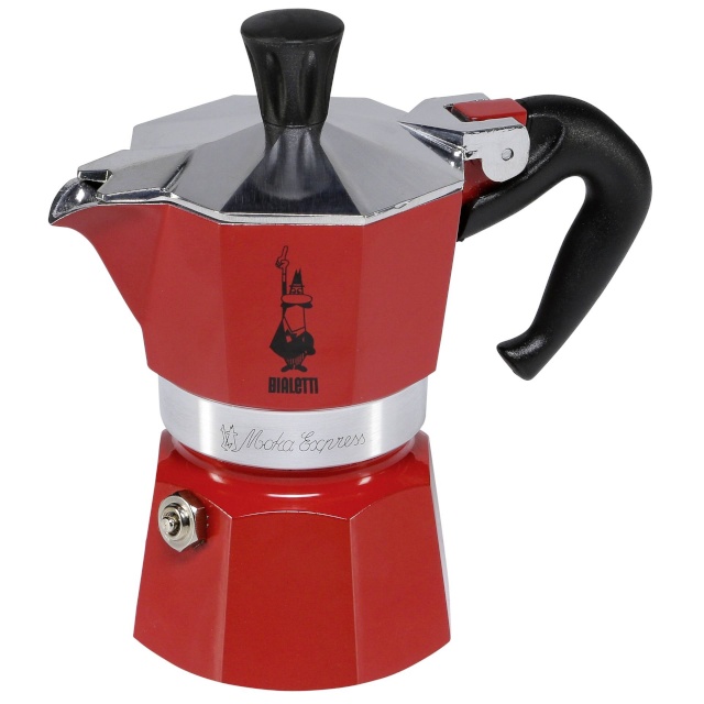 Bialetti espressokann Moka Express 1TZ, punane