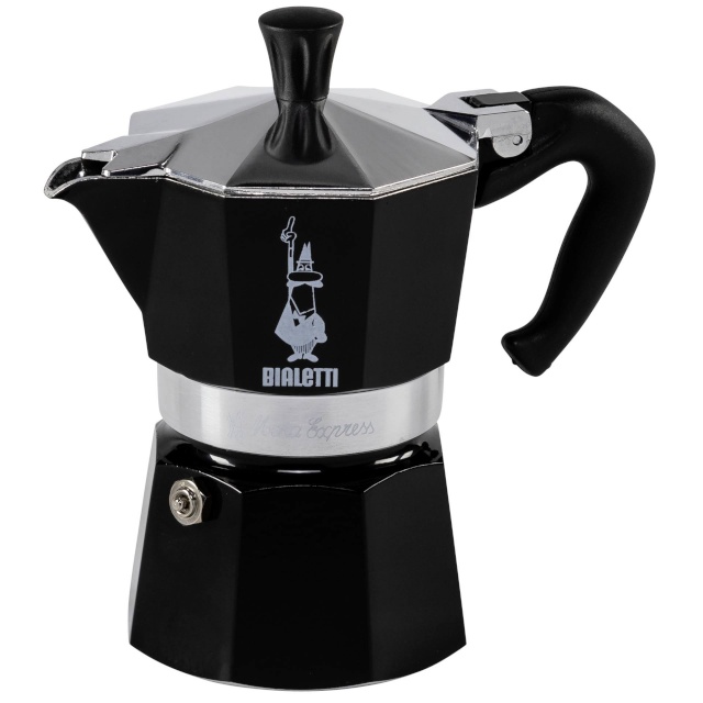 Bialetti espressokann Moka Express 3TZ, must