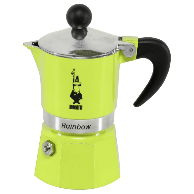 Bialetti espressokann Rainbow Espresso Machine, roheline