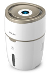 Philips õhuniisuti Series 2000 Humidifier HU4816/10 17 W, Water tank capacity 4 L, Suitable for rooms up to 44 m², NanoCloud, Humidification capacity 300 ml/hr, valge