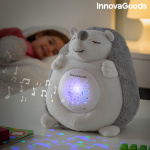 InnovaGoods pehme mänguasi siil koos valge müra ja öölambi projektoriga Spikey