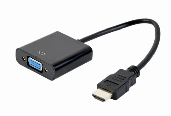Gembird adapter HDMI 1.4 to VGA, 15cm